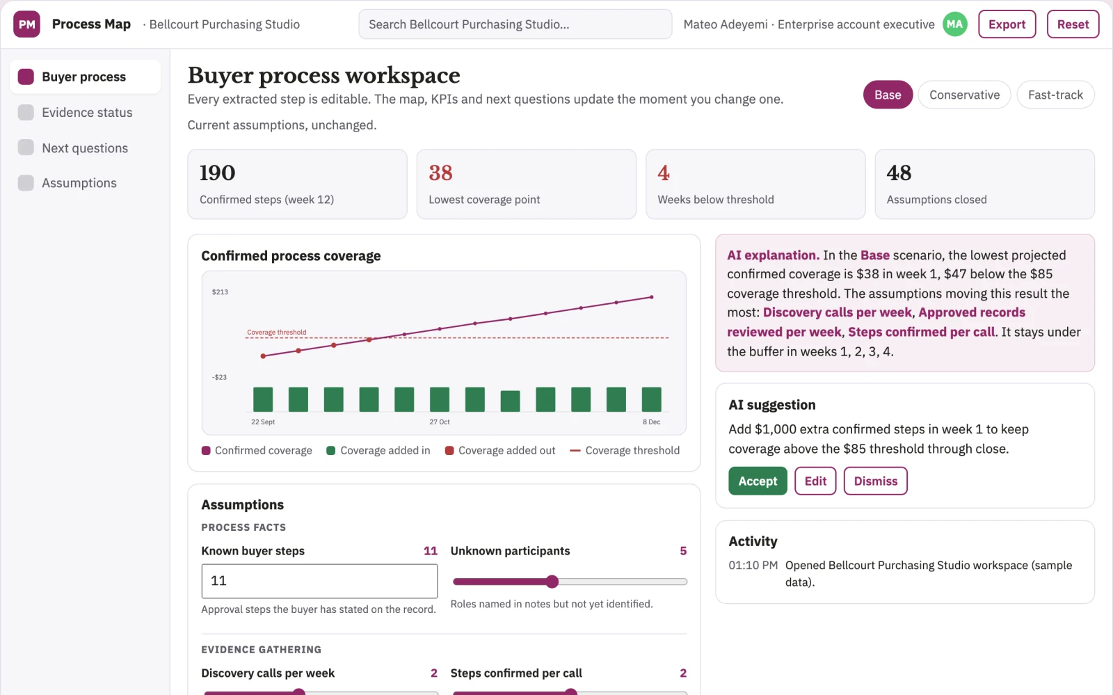 What Customer buying-process mapper looks like