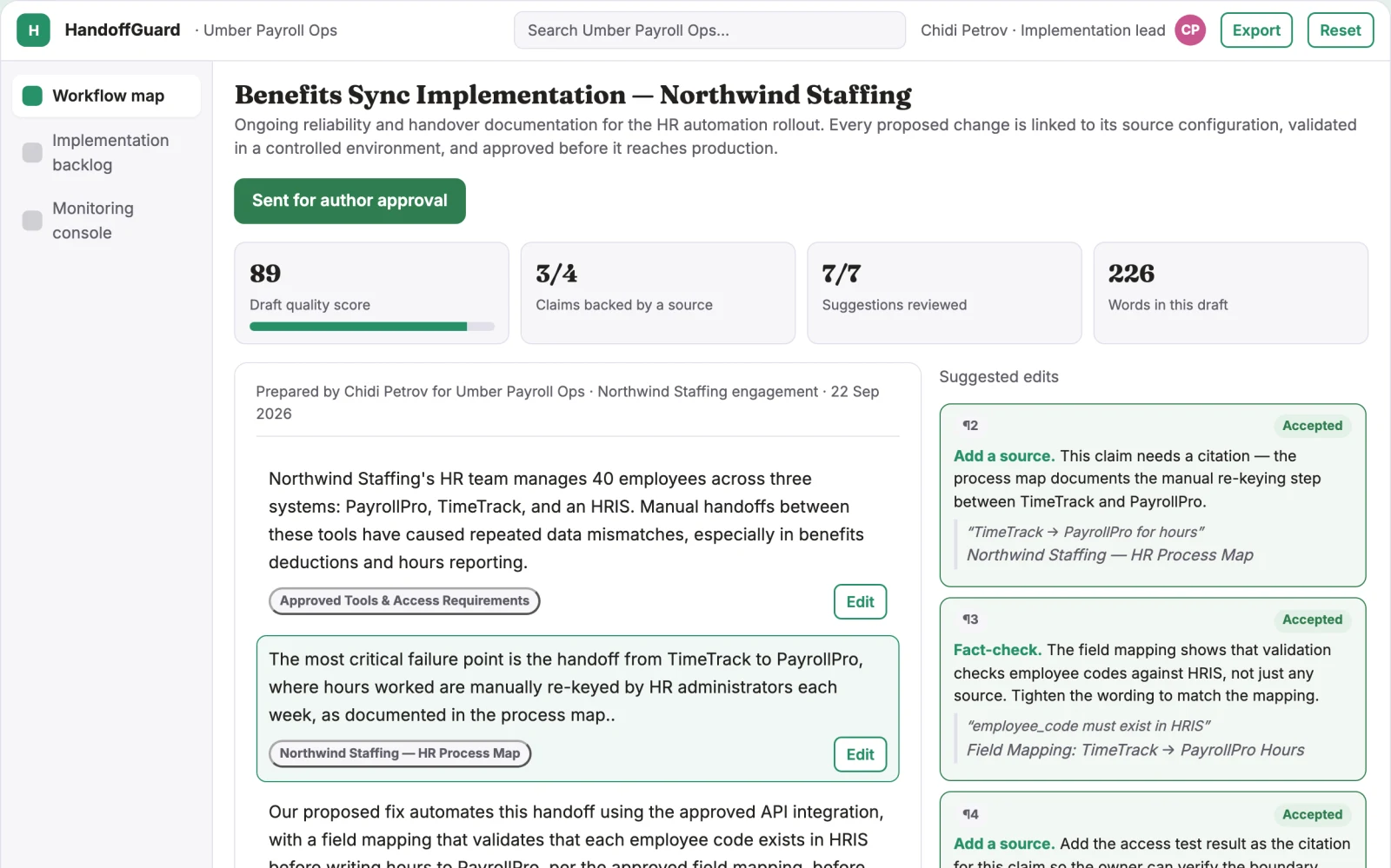 What HR automation implementation agency looks like