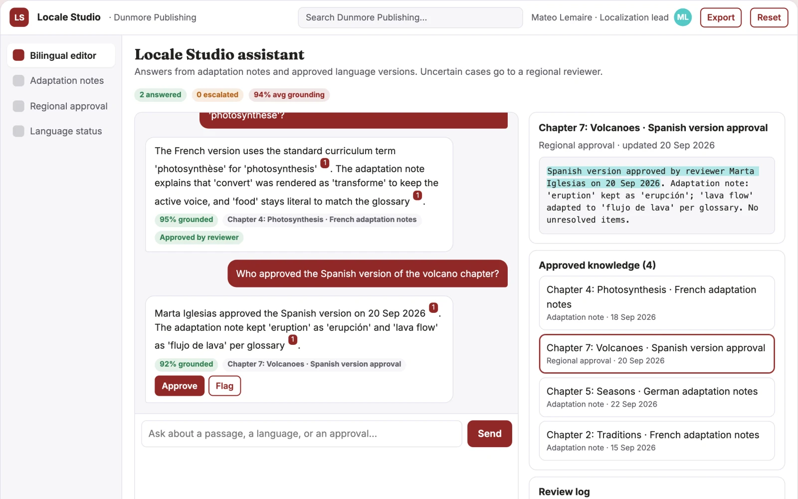 What Localization and transcreation studio looks like