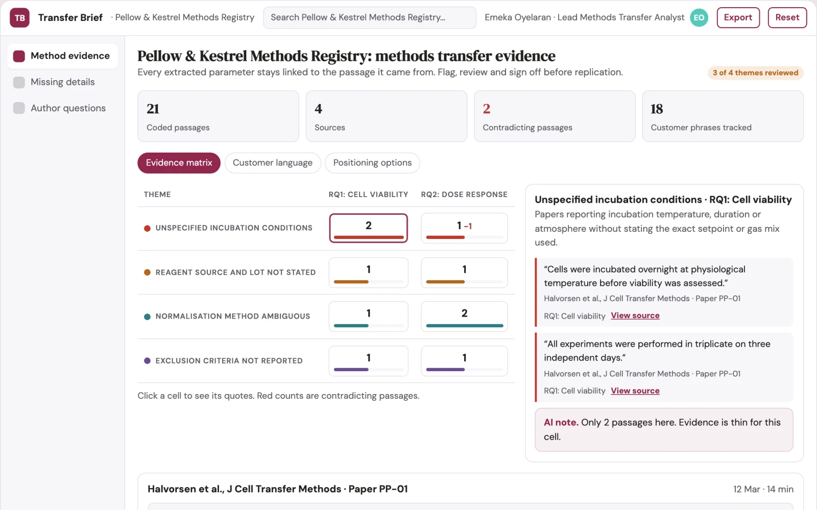 What Methods transfer question generator looks like