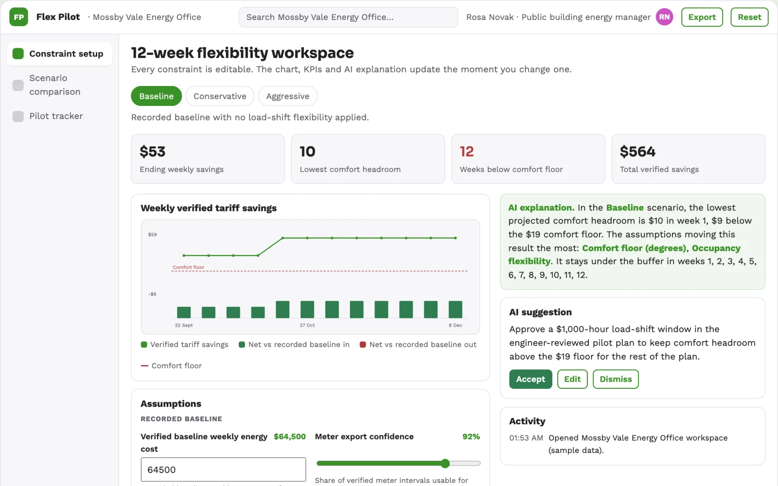 What Municipal energy flexibility planning service looks like