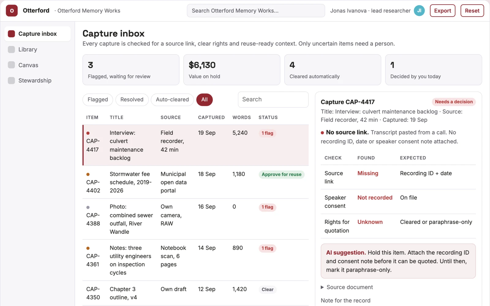 What Personal knowledge capture and reuse workbench looks like