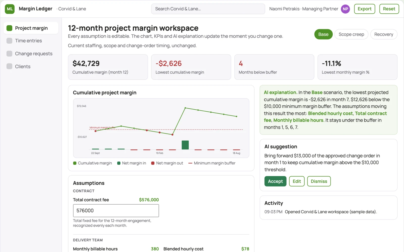 What Project profitability analyst looks like